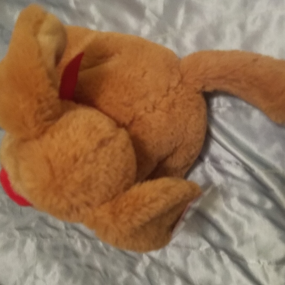 Puppy stuffed heart nose new with tag - Picture 3 of 5